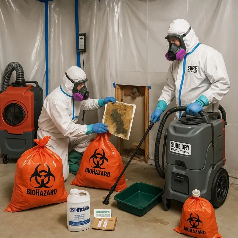 Contaminated Water Handling Protocols process in Helmetta, NJ